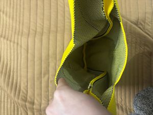 Yellow Duck Knit Tote Bag