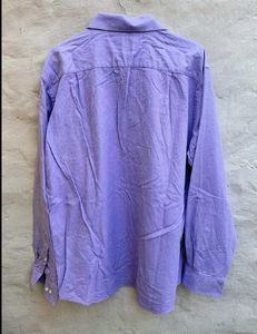 Men's Purple Textured Shirt