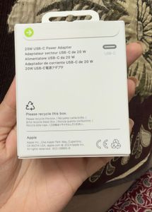 New Sealed Original Apple USB-C 20W Power Adapter