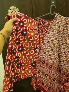 lehenga dupatta set with unstitched choli