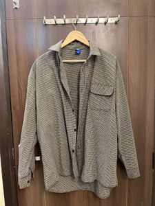 Oversized Check Shirt