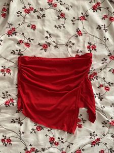 y2k  Red tube top