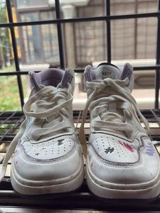Graffiti High-Top Sneakers