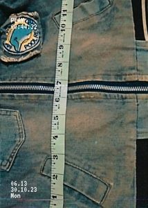 Grey Denim Jacket #under500coins