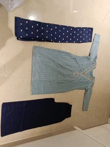 Beautiful Blue Kurta Set