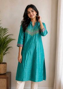Teal green Kurta 💚