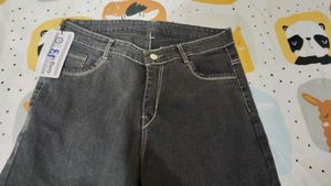 Classic Grey Denim Jeans