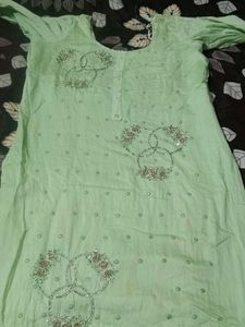 Elegant Mint Green Kurta