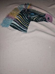 Pink Zebra Graphic T-Shirt