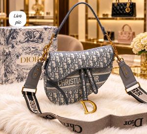 CHRISTIAN DIOR SADDLE SHOULDER BAG*WD BOX