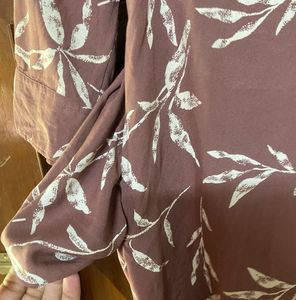 🎄 OFFER Floral Print Shirt Dress
