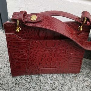 HIDESIGN LUXURY LEATHER BAG WITH DETACHABLE STRAP