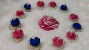 Assorted Rose Scented Candles