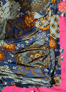 One-Shoulder Print Mini Dress