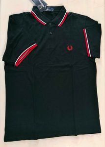 Fred Perry Black Polo Shirt