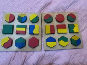 Wooden Shape Sorter Toy Set