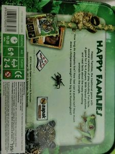 JungleLife Animal Card Game with tin box