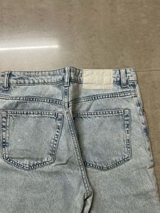 H&amp;M Light Wash Wide Leg Jeans