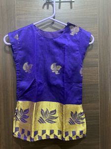 Short Ladies Violet Kurti Top