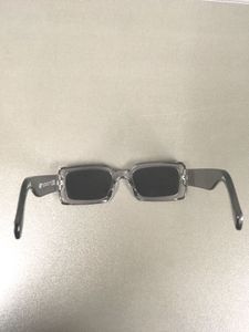 Stylish Grey Rectangular Sunglasses