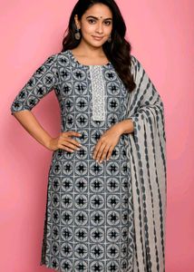 4 Cotton Dupatta Sets