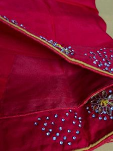 New Red Silk Saree ❤️❤️💕