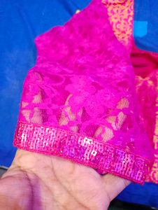 Pink &amp; Gold Blouse
