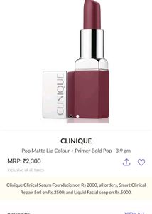 Clinique Pop Up Lip Colour Shade 17 Mocha Po