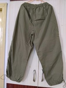 Olive Cargo women Pants