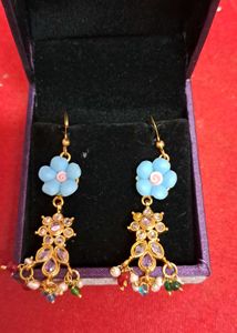 Beautiful Floral Hanging Earrings✨️✨️