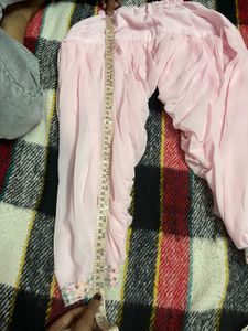 Pink Girls Salwar Kameez with Vest