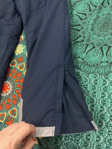 Unisex Navy Blue Pants with Suspenders