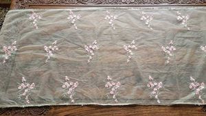 Grey Embroidered Floral kurti set