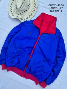 Columbia Reversible puffer Jacket - Blue & Red