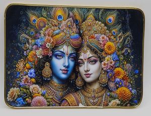 Golden Framed Wall Decor 2pc