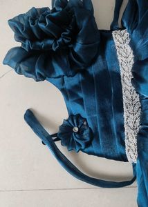 Blue baby frock