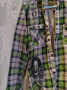 Men's Plaid Button-Down Shirt