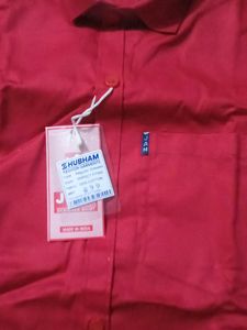 Men's Red JAM Regular Fit Shirt
