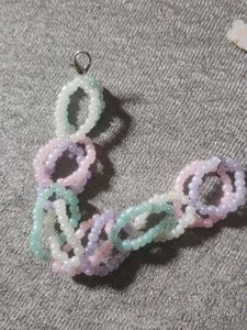 Pastel Beaded Anklet/Bracelet