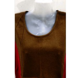 Sleeve Less Sweater Top For Women