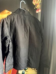 Black Puffer Jacket Decathalon