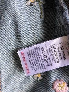 Cute Embroidered Denim Jacket