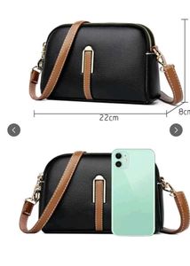Chic Black Crossbody Bag