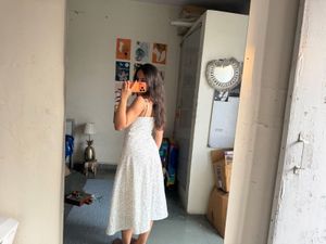 Floral Print Spaghetti Strap Dress