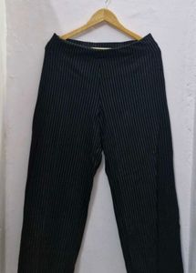 Black Striped Palazzo