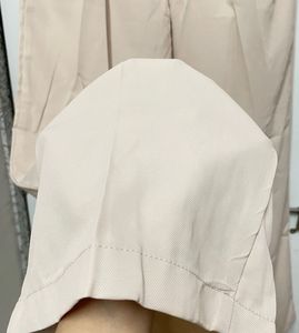 Chic Beige Wide-Leg Pants