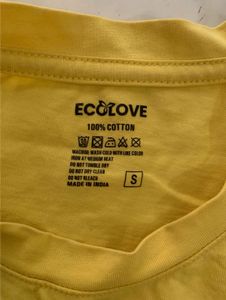 Yellow Casual T-Shirt