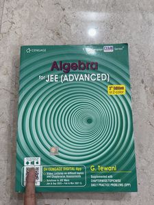 Cengage Algebra for JEE (Advanced) by G. Tewani