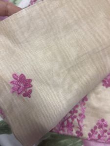 chanderi cotton suit