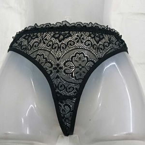 Black Lace 🪔 Thong Panty